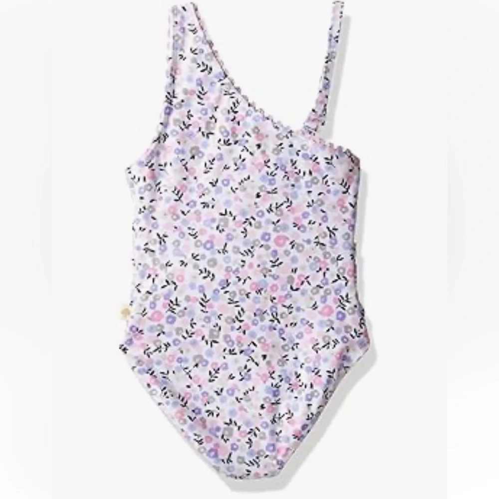 Kate Spade New York Girls Shoulder One-Piece Mini Floral new with tags